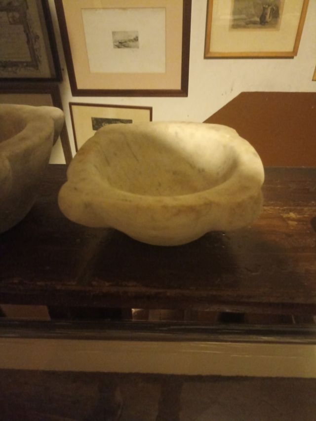 Morteros de mármol antiguos