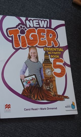 Libro 5 primaria inglés Tiger activity