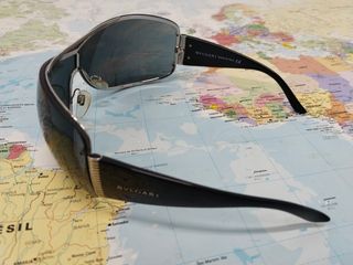 Gafas Bulgari Año 2000 Vintage Og Negras