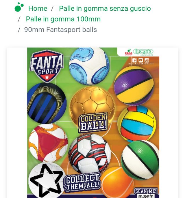Palline da collezione