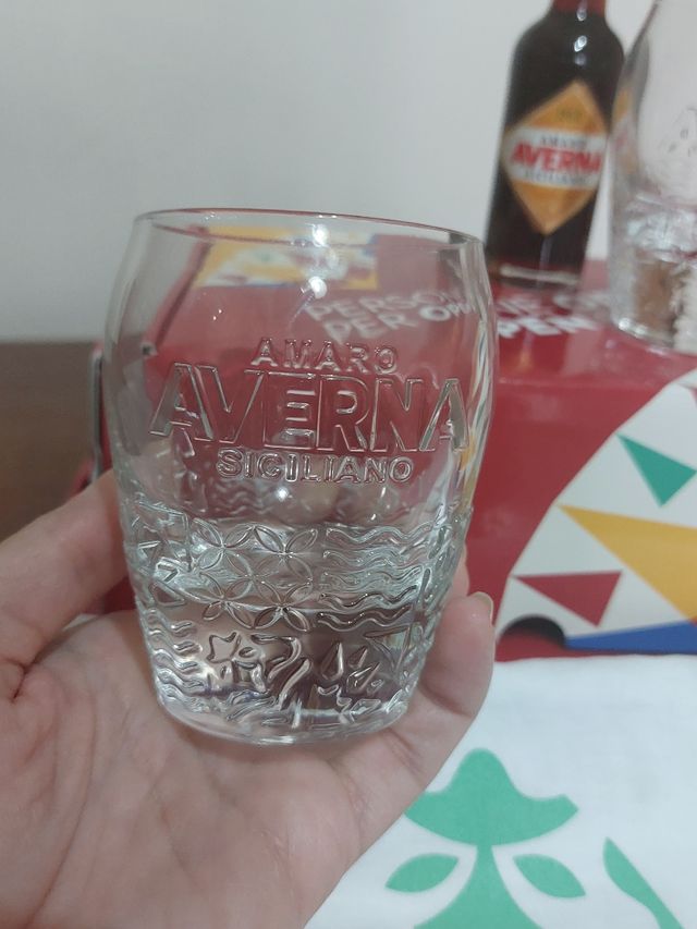 bicchieri Amaro Averna + maglietta