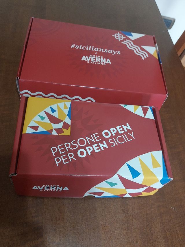 bicchieri Amaro Averna + maglietta