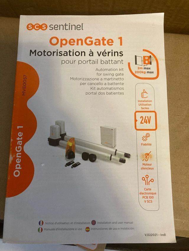 Scs sentinel opengate 1