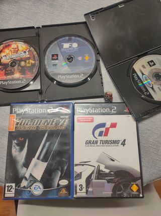 LOTE DE JUEGOS PS2 COMBINADOS 
