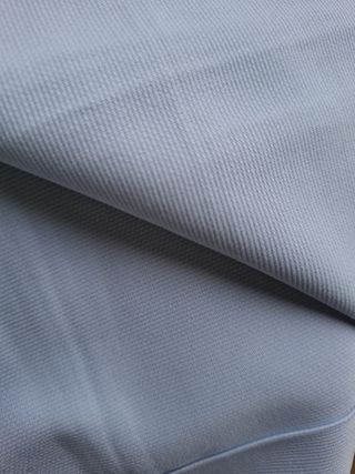 Scampoli di cotone piquet 1000 righe celeste