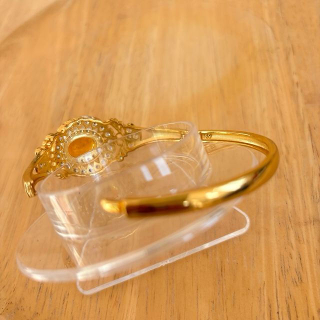 Pulsera de cuarzo citrino 