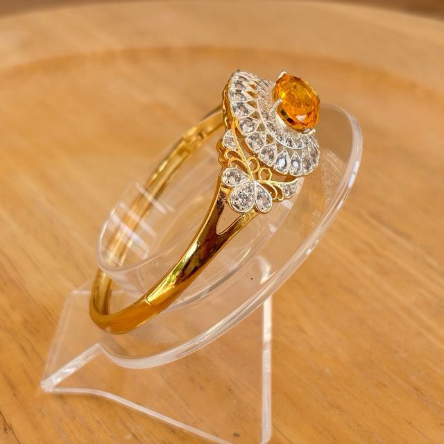 Pulsera de cuarzo citrino 