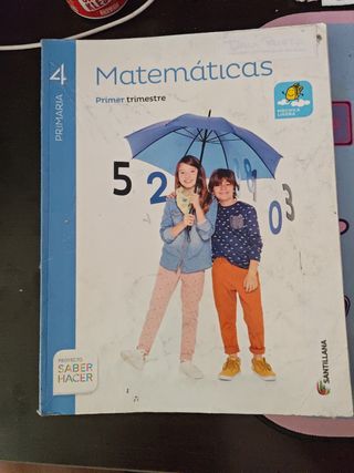 Libro Matematicas 4 Saber Hacer Santilla