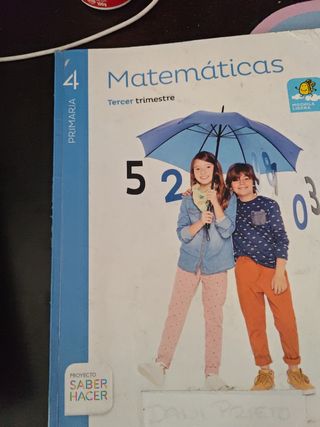 Libro Matematicas 4 Saber Hacer Santilla