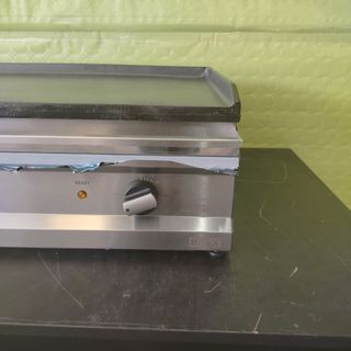 🌅CyL- PLANCHA Hierro Lisa 70 cm Eléctrica