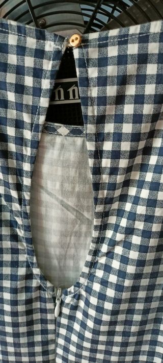 Vestido verano cuadros vichy