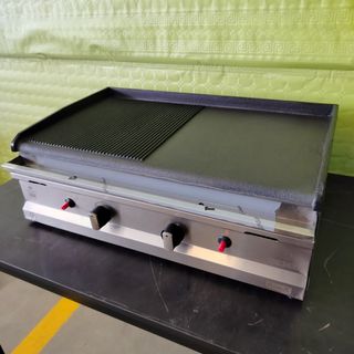 🌅CyL- PLANCHA Hierro 1/2R 70 cm Gas