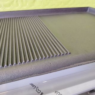 🌅CyL- PLANCHA Hierro 1/2R 70 cm Gas