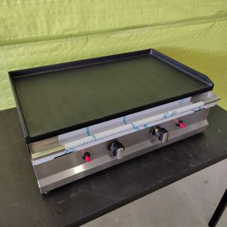 🌅CyL- PLANCHA Hierro Lisa 50 cm Gas
