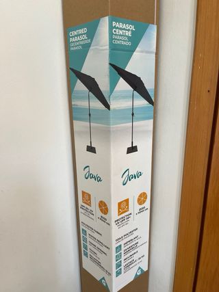 Parasol centrado Java