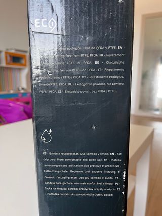 Plancha de asar electrica Marca CECOTEC.