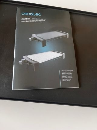 Plancha de asar electrica Marca CECOTEC.