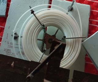 Desenrrollador para suelo radiante