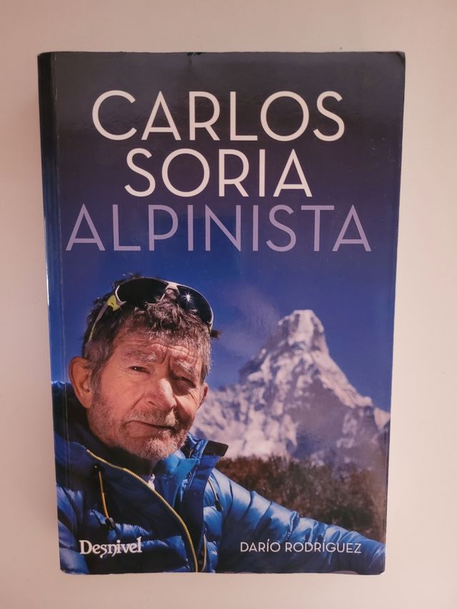 Libro Carlos Soria Alpinista