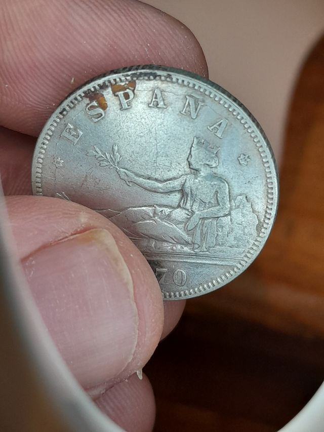 2 pesetas plata