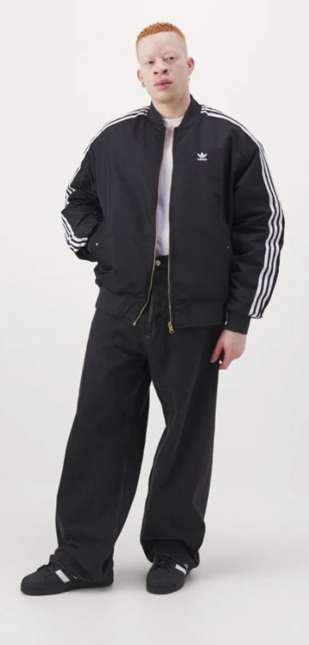 Chaqueta reversible adidas bomber M