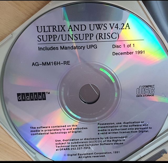 Cd Ultrix uws v 4.2a