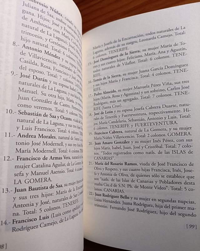 De Tenerife a Montevideo 