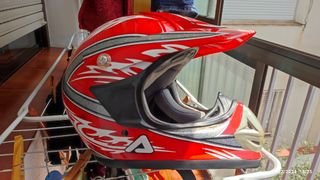 Casco motocross 