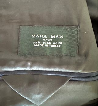 Traje hombre con dos americanas S