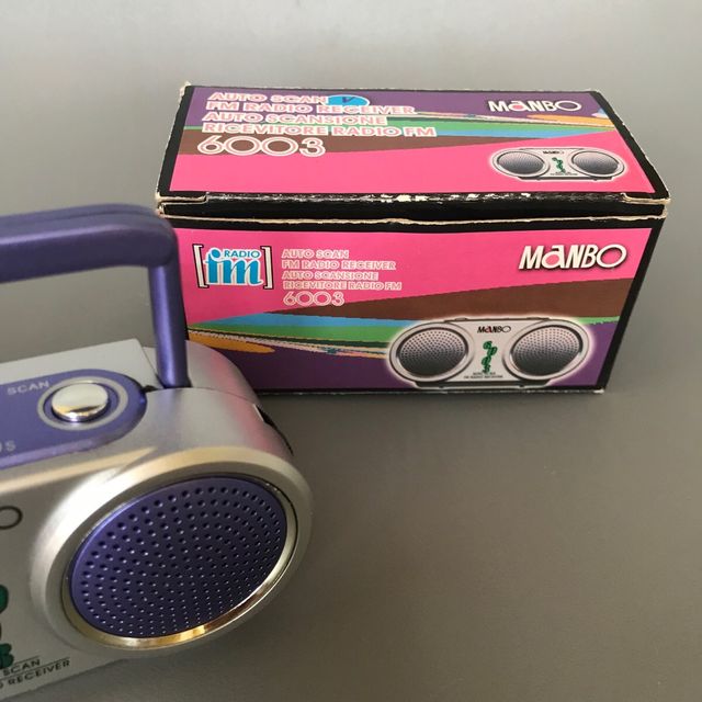 Piccolo ricevitore radio Fm Manbo 6003