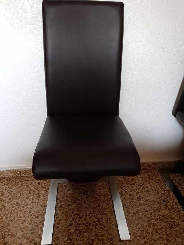 Sillas de cuero