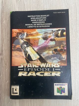 Star wars racer n64 + star wats roge n64