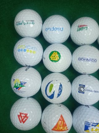 Bolas golf logos. Lote 12