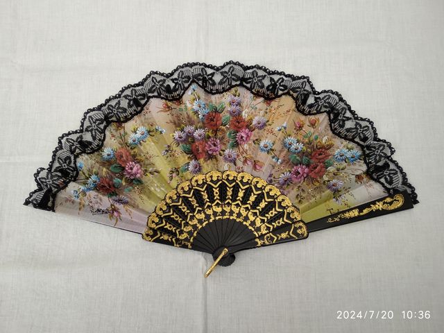 Abanicos de encaje vintage