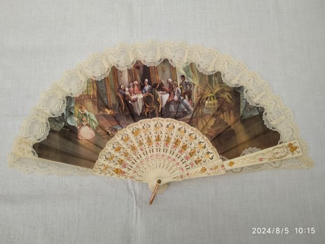 Abanicos de encaje vintage