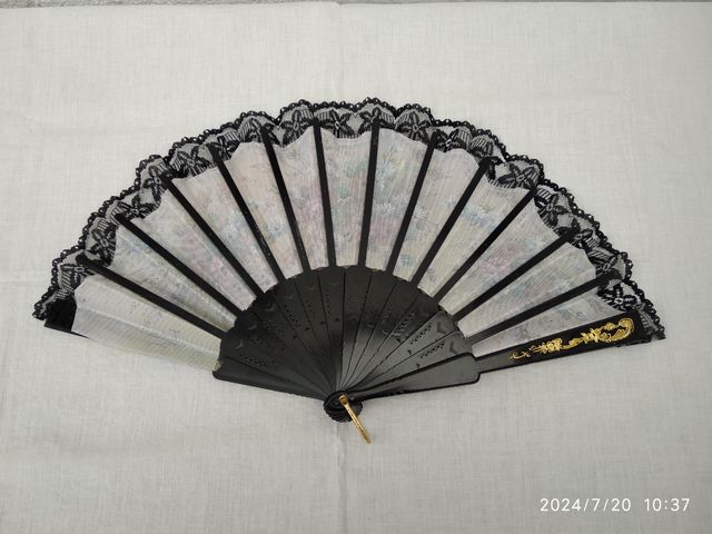 Abanicos de encaje vintage