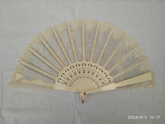 Abanicos de encaje vintage