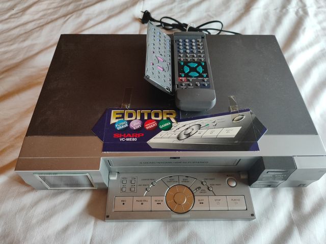 Reproductor VHS Sharp Vc-ME-80GM