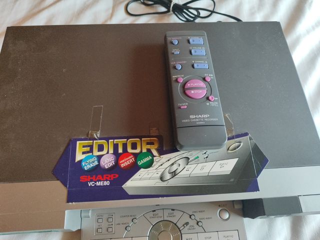 Reproductor VHS Sharp Vc-ME-80GM