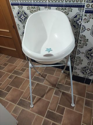 Bañera bebé alta