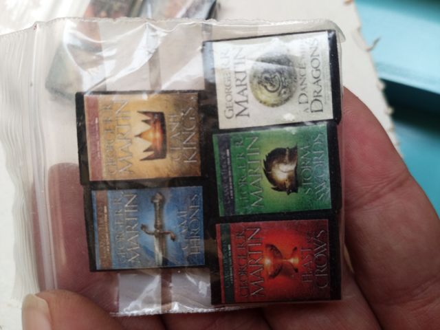 Pack de mini libros juego de tronos