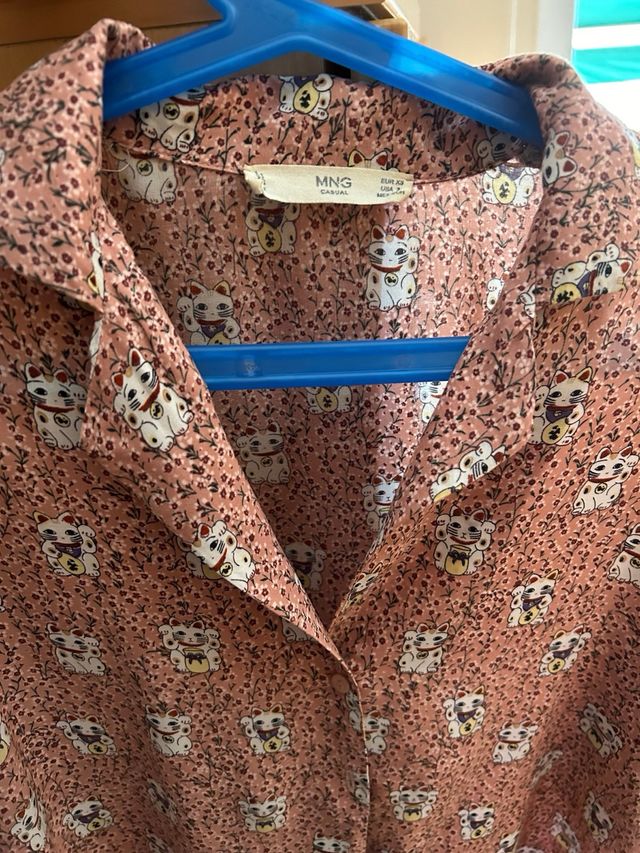 Camisa estampada Zara