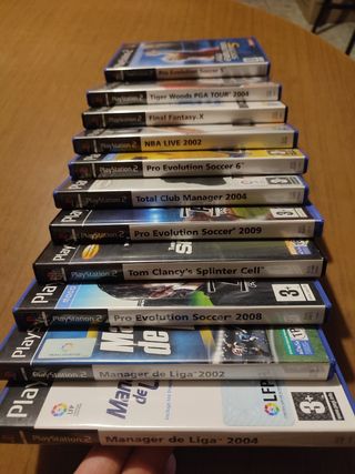 Lote Juegos Play station 2 (pack ps2)