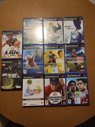 Lote Juegos Play station 2 (pack ps2)