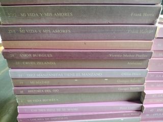 Lote de novelas eroticas