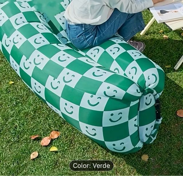 Tumbona inflable versatil