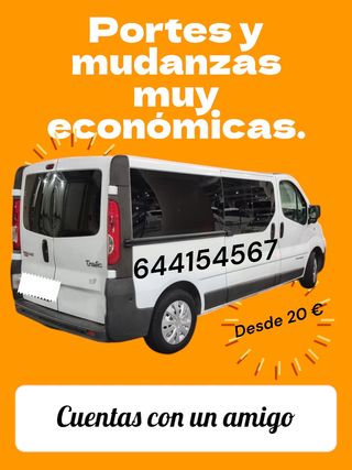 PORTES Y MUDANZAS MUY ECONÓMICAS EN VALENCIA..