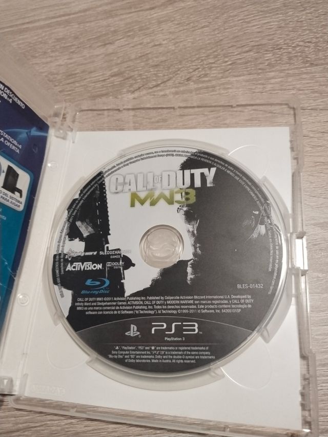 Call of duty MW3 PS3 