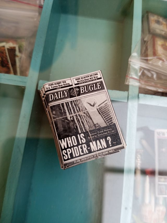 Pack mini periódicos spiderman