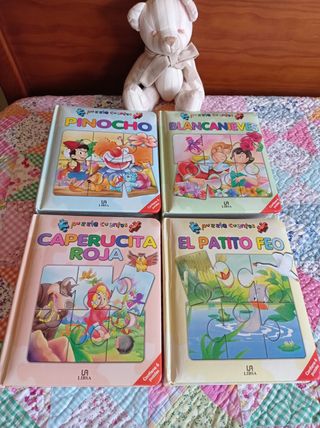 Lote de Puzzle Cuentos infantiles